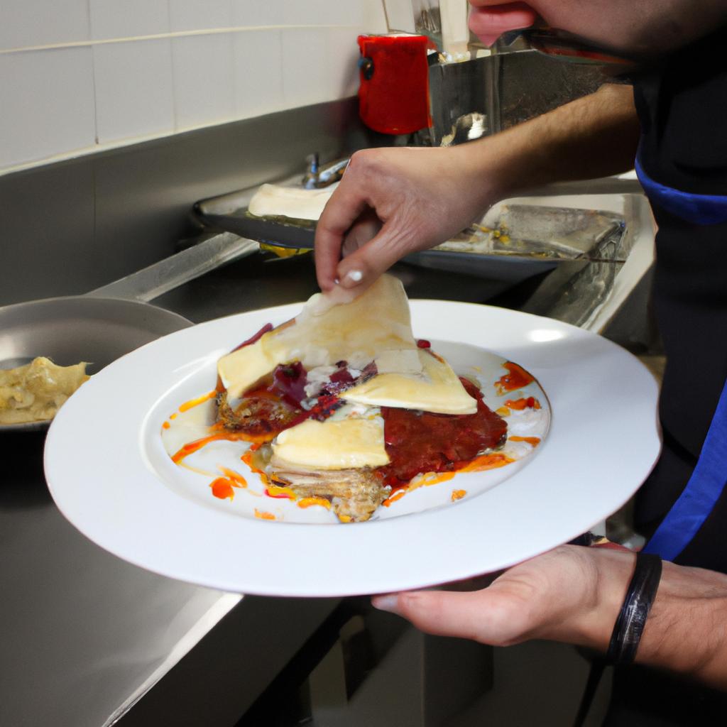 Chef Preparing Italian Specialty Dishes