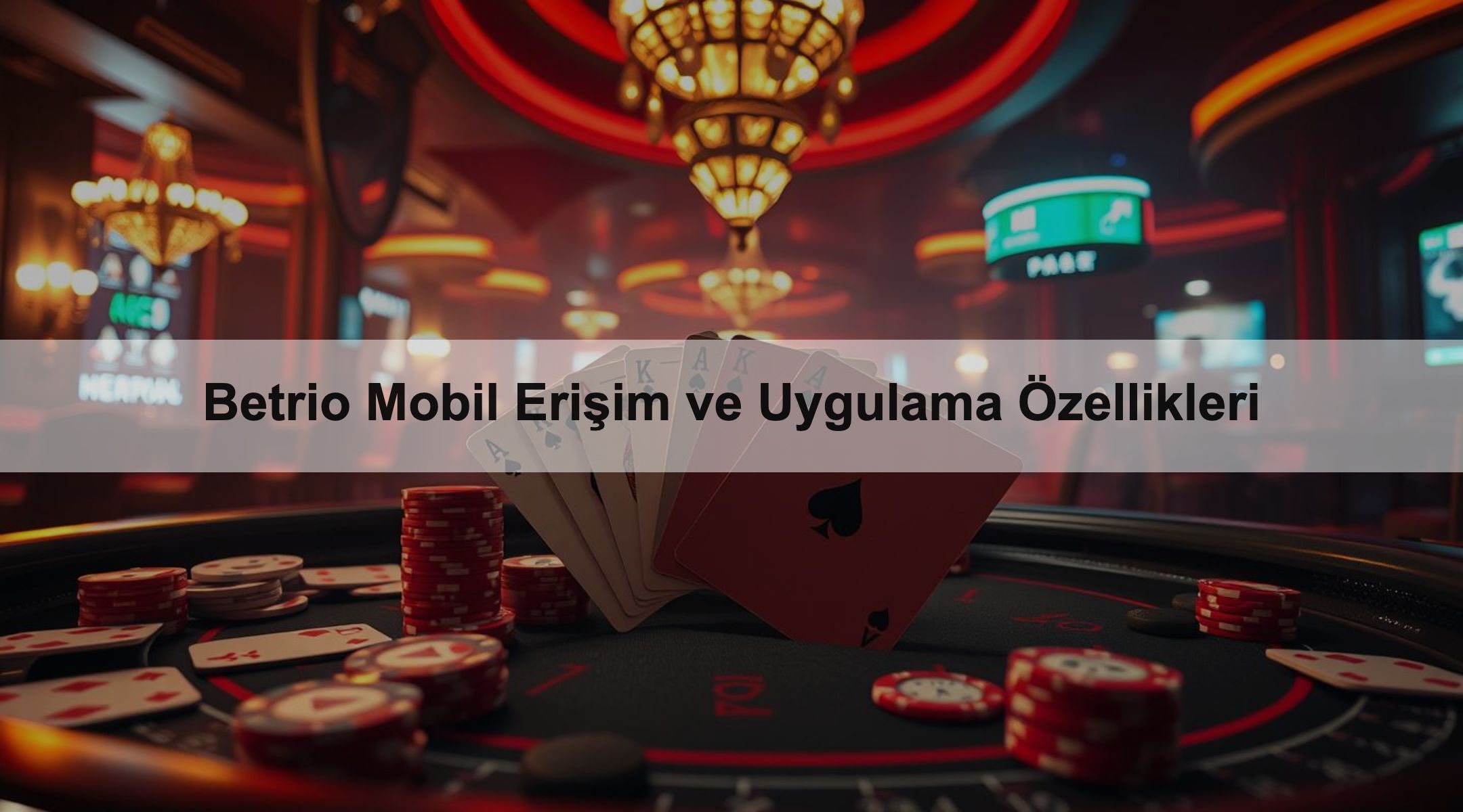 Betrio Mobil Erişim ve Uygulama Özellikleri