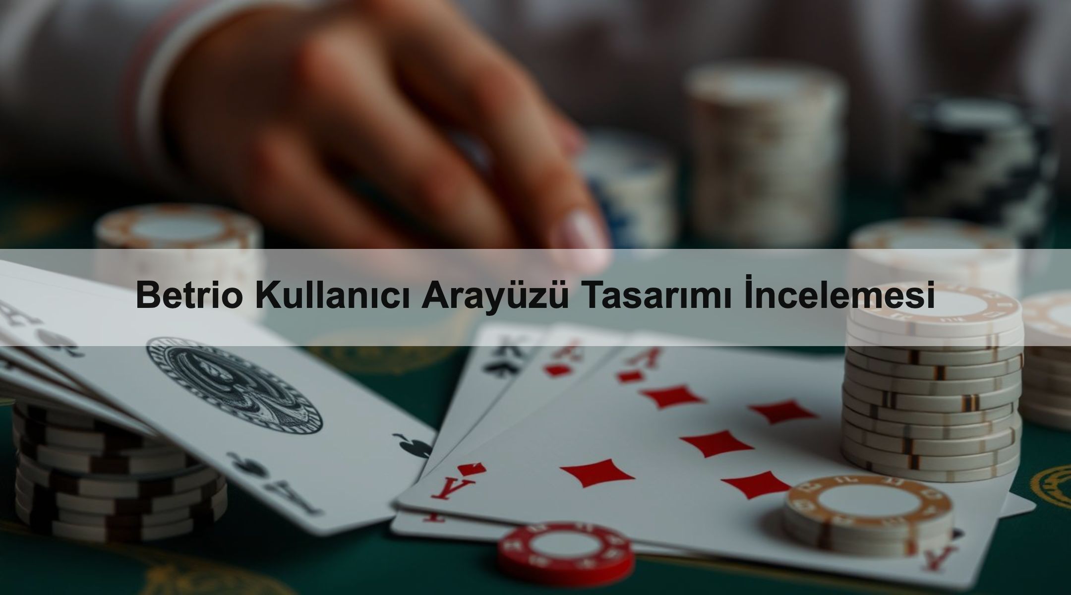Betrio Kullanıcı Arayüzü Tasarımı İncelemesi 1 Betrio Kullanıcı Arayüzü Tasarımı İncelemesi